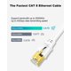thumbnail image 3 of Cable Ethernet Yauhody CAT8 40 Gbps 2000 MHz 30 m blanco, 3 of 8