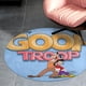 thumbnail image 4 of Alfombra Redonda Desmarcar La Tropa Goofy 60cm, 4 of 6