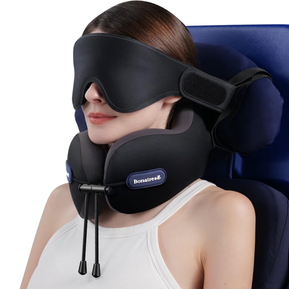 Almohada de Viaje Bonairest para Cuello – Descanso en Avión