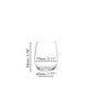 thumbnail image 4 of Set 6 copas "O" Chardonnay, 4 of 5