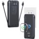 thumbnail image 1 of Cargador portátil XEGNER de 10000 mAh y 22.5 W con cables, 1 of 9