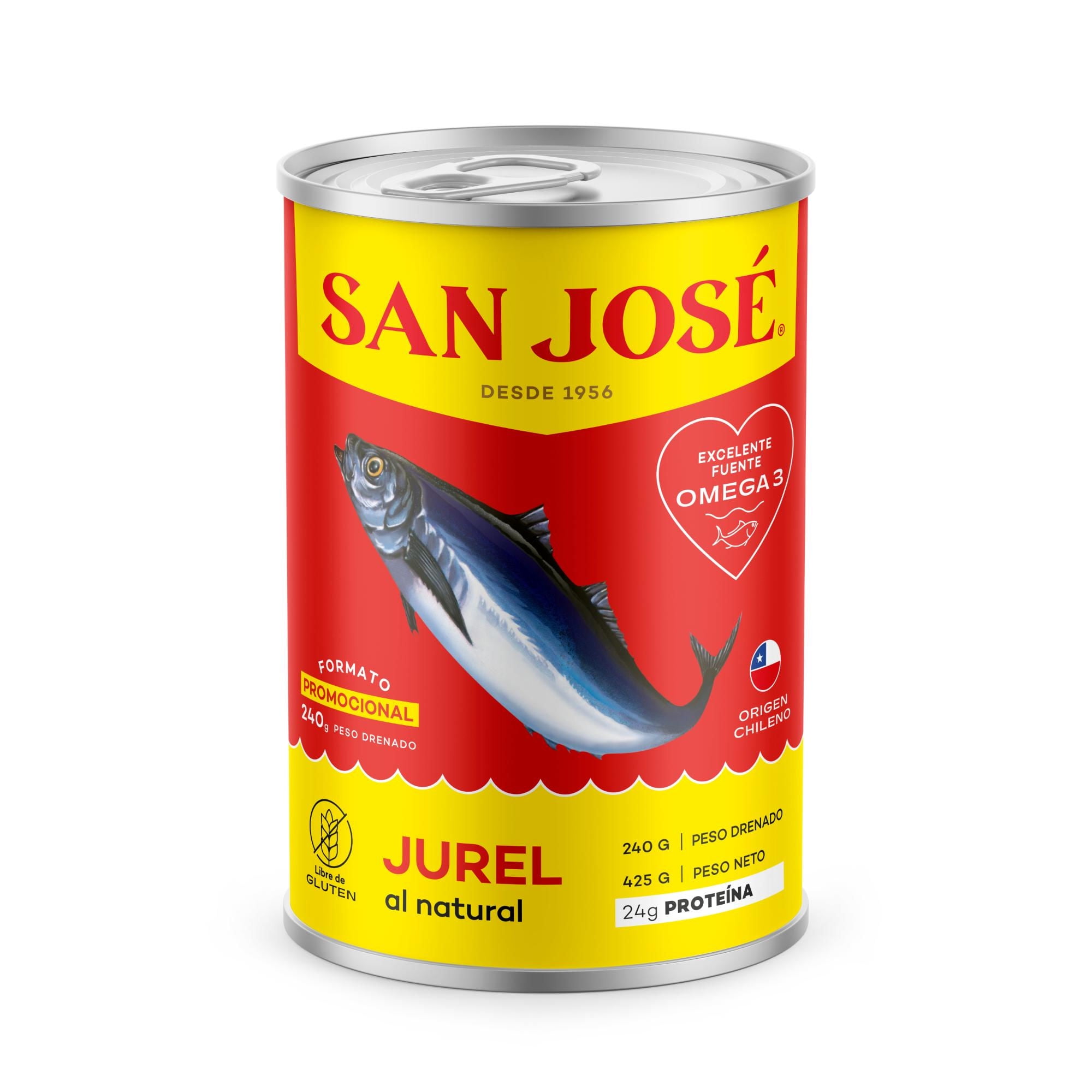 Medallón Jurel Al Natural 425 g San José