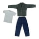thumbnail image 5 of Figura Masculina 1/6, Traje Verde para Muñeca de 12", 5 of 5