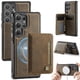 thumbnail image 1 of AutSpace Funda para Samsung Galaxy S24 Ultra 5G, Bloqueo RFID, Cuero PU, Compatible con MagSafe, Billetera Desmontable 2 en 1 con Tarjetero, Soporte, Cubierta Protectora Magnética, Marrón, 1 of 9