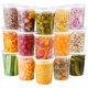 thumbnail image 1 of Contenedores de comida AOZITA, 40 juegos de charcutería de plástico de 950 ml con tapas, 1 of 7