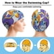 thumbnail image 3 of Donald Duck presenta Gorro de Natación de Licra, Gorro de Baño de Tela Cómoda, Gorro Elástico Antideslizante para Hombres, Mujeres y Niños, 3 of 6