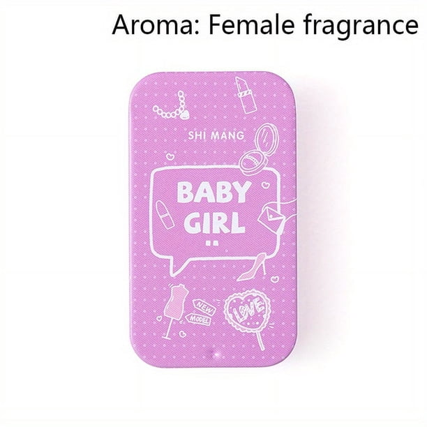 Portable Case Solid Perfume Fragrances Women Men Solid Balm Mild Long Lasting Aroma Deodorant Fragrance Body Antiperspirant