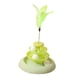thumbnail image 3 of Rodillo De Juguete Para Gatos Con Pluma Y Bola Para Gatito, Juguete Con Pista De Bolas Para Gatos, Color Verde, 3 of 3