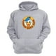 thumbnail image 1 of Polerón Canguro Pato Dibujos Animados Gris Claro Talla Xs Unisex, 1 of 3