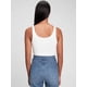 thumbnail image 3 of Camiseta sin mangas GAP Favorite para mujer, color blanco, talla L, 3 of 4