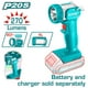 thumbnail image 1 of Lampara De Trabajo Inalambrico 5w 20v, 1 of 2