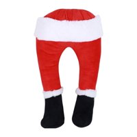 Bothyi - Adorno Divertido De Patas De Papá Noel Para Decoración Navideña, Para Fiestas, Puertas Y Paredes