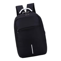 Bothyi - Mochila Para Computadora Portátil De Viaje Elegante Con Puerto Usb Para Mochilero Universitario Al Aire Libre Negro