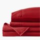 thumbnail image 2 of Sábanas PeachSkinSheets King Terciopelo Rojo Refrescantes, 2 of 9