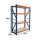thumbnail image 3 of Estante Metálico Rack Industrial Bodega Repisas 150x200x50cm, 3 of 6