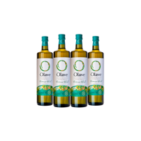 Aceite De Oliva Extra Virgen Olave Premium 4 X 1000 Ml
