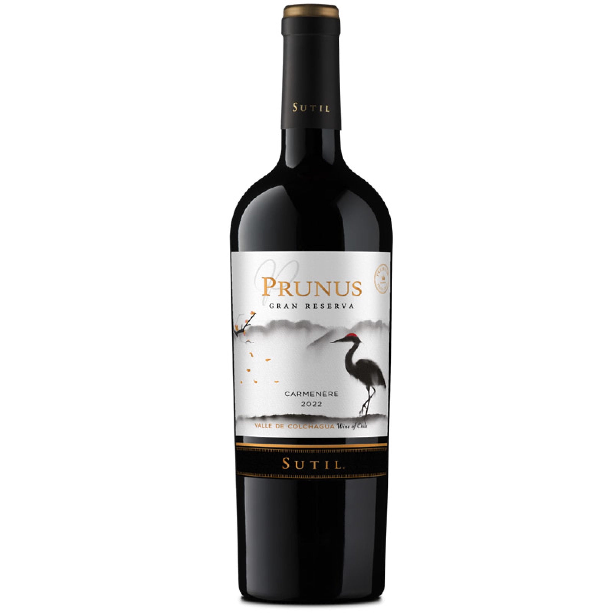 Vino Tinto Carmenere Gran Reserva 5° Botella 750 ml Prunus