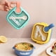 thumbnail image 2 of Make Mealtime Fun and Easy with Our Children's Auxiliary Food Bowl and Spoon Set - 1 Set of Small and Portable 750ml PP Bowls in a Variety of Colors and Patterns for Your Baby's Selection, 2 of 4