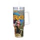 thumbnail image 2 of Fraggle Rock Vaso aislado de acero inoxidable con asa, diseño temático, regalo para familia, amigos y fans; incluye pajita y encaja en el portavasos estándar, 40 oz, 2 of 6