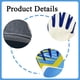 thumbnail image 3 of Guantes de portero de látex para niños, antideslizantes, deportivos, de protección, equipo de fútbol, 3 of 5