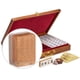 thumbnail image 1 of Juego de mahjong chino Yellow Mountain con caja de madera, 1 of 9