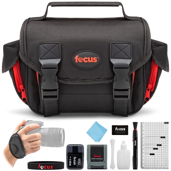 Kit de accesorios para cámara DSLR Focus con cable Mini HDMI