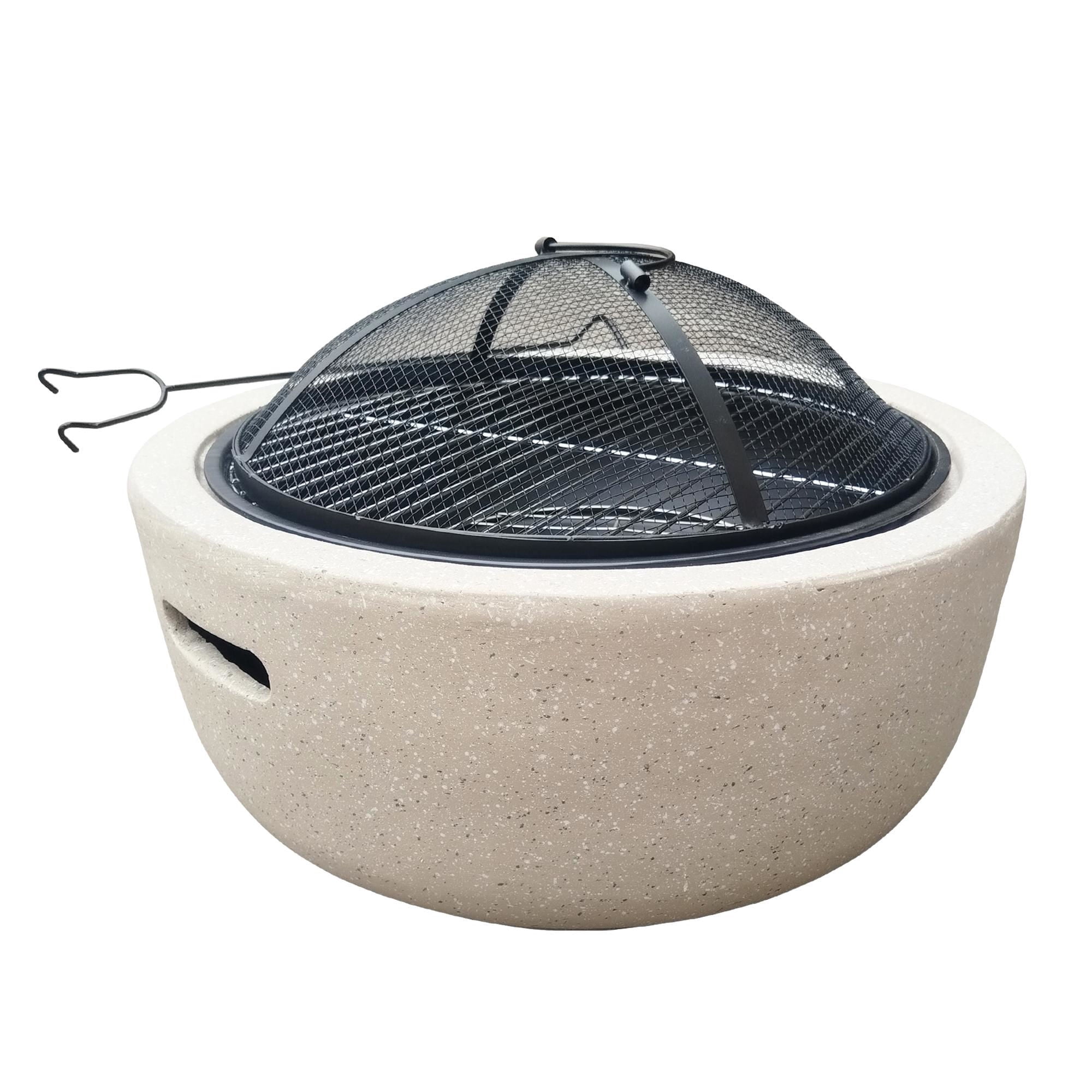 Expert Grill - Parrilla A Carbón Fogón De Acero Bqc-Mb900, 1 Unidad