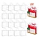 thumbnail image 1 of Pack 30 De Bolsa Transparente Pvc Con Asa Reutilizable Regal, 1 of 10