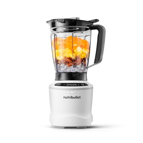 Licuadora Nutribullet Smartsense De 5 Velocidades, 1400 W, Color Blanco Mate