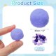 thumbnail image 2 of Uxcell 30 Pcs Juguete para Gato Bola de Pompones de Peluche Suave 1.2" Tonos Púrpura, 2 of 6