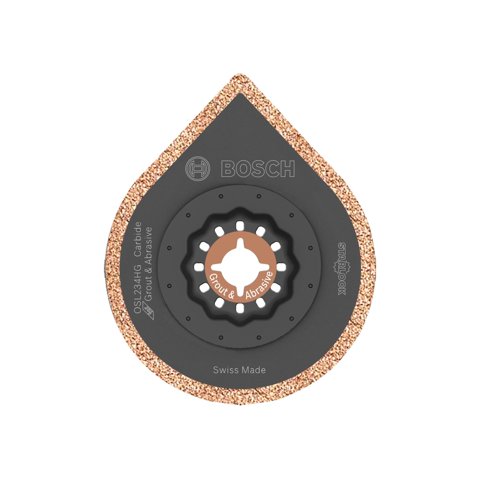 Cuchilla Oscilante Multiherramienta Bosch Osl234Hg, 7 Cm