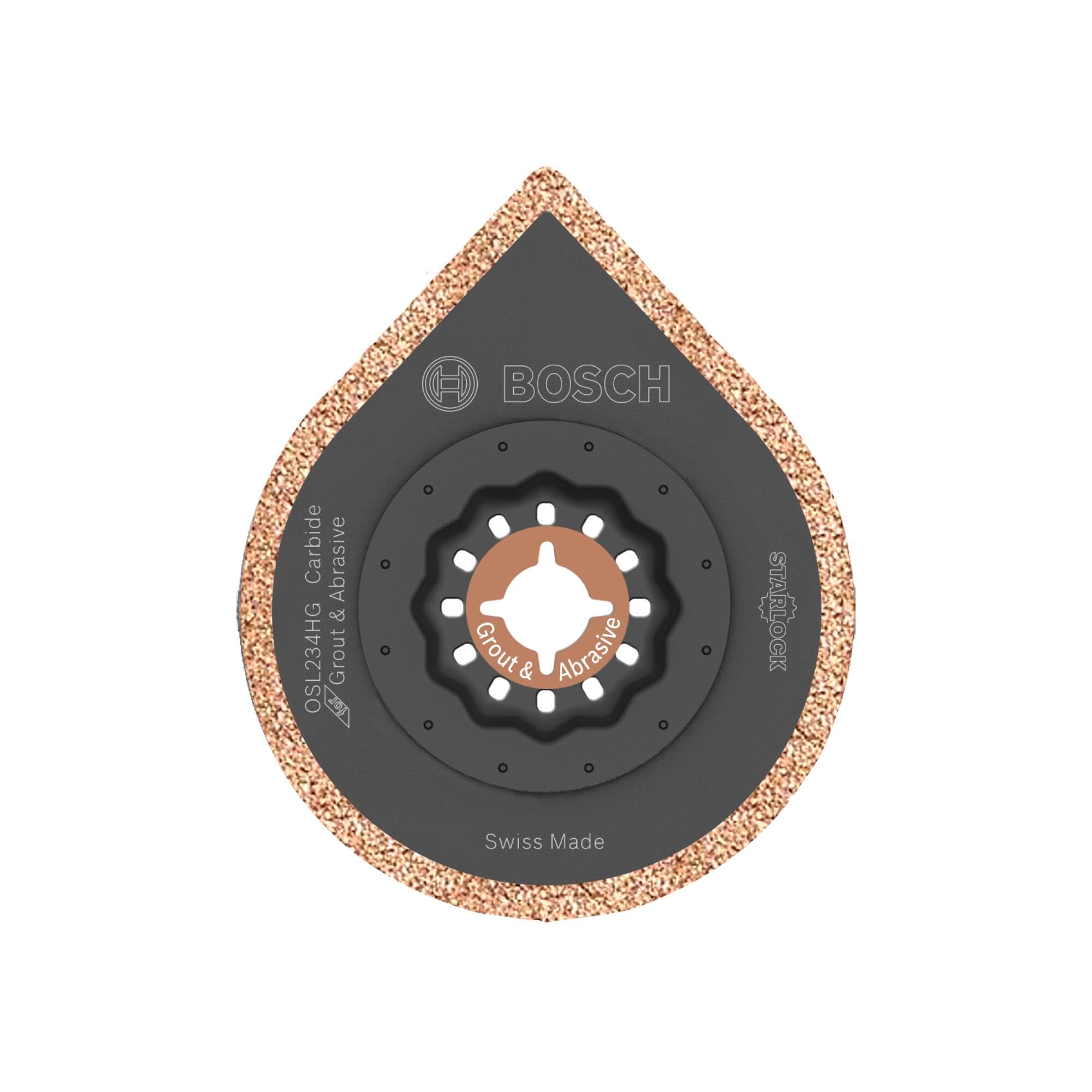 Cuchilla Oscilante Multiherramienta Bosch Osl234Hg, 7 Cm