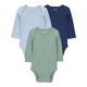 thumbnail image 1 of Body bebé Carter's Child of Mine pack de 3, talla 3 meses, rib snap, 1 of 3