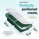 thumbnail image 2 of Bandeja para congelador Souper Cubes, 500 ml, silicona con tapa, paquete de 2 unidades, col rizada, 2 of 5