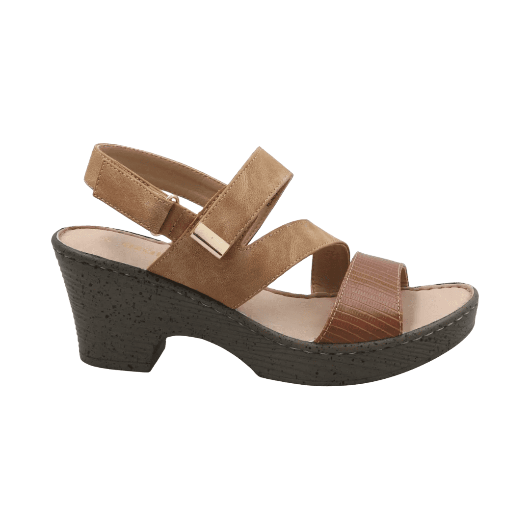 Sandalias Azaleia Milan 2 Cognac Mujer Az210011302-n17 - Talla 38