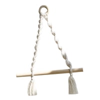 Magideal - Soporte De Papel Higiénico De Macramé, Portarrollos De Papel Higiénico, Cinturones, Llaves, Exhibición Colgante, Almacenamiento De Cuerda De Algodón