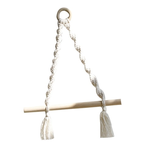 Magideal - Soporte De Papel Higiénico De Macramé, Portarrollos De Papel Higiénico, Cinturones, Llaves, Exhibición Colgante, Almacenamiento De Cuerda De Algodón