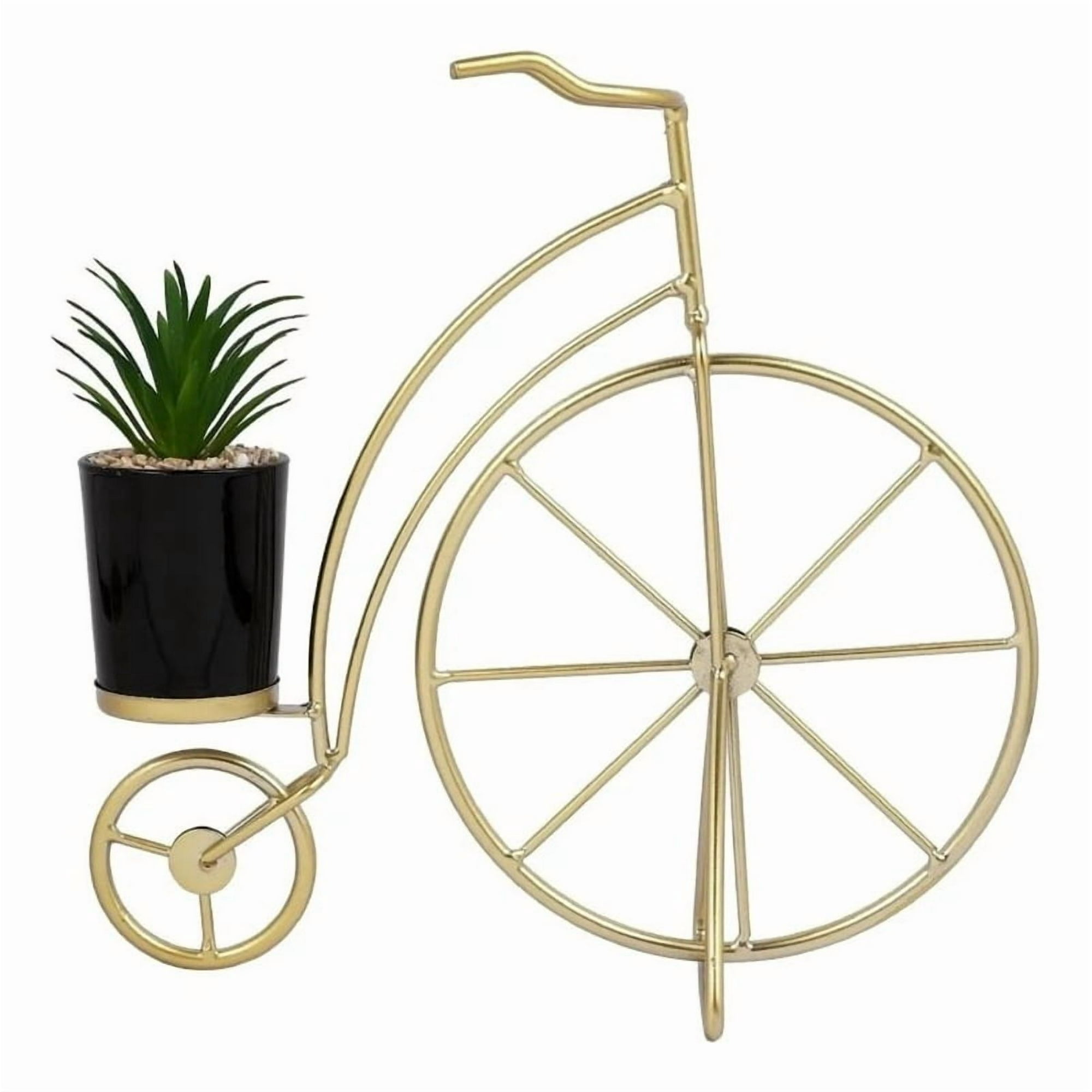 Genérico - Porta Maceta Decorativa Bicicleta Adorno Jardín Hogar Jhn