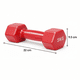 thumbnail image 2 of Mancuernas Hexagonales PWRFitness 5 Kg Neopreno Rojo Set 2 Unidades, 2 of 3