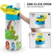 thumbnail image 4 of Charlie y los Números Botella de Agua con Tapa Pop Top de Un Toque, Acero Inoxidable, a Prueba de Fugas, para Deportes, Botella Infantil azul 12 oz, 4 of 6