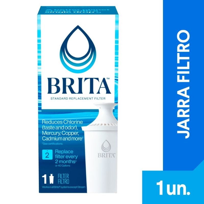 Brita - Filtro Agua 1 Unidad Para Jarra