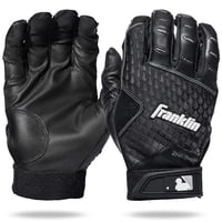 Guantes De Bateo Franklin Sports 2Nd Skinz Youth M Negros