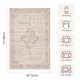 thumbnail image 4 of Alfombra Rugxara 122x183 cm Rosa Boho Lavable, 4 of 9