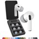 thumbnail image 1 of Puntas de espuma viscoelástica Ultra-Premium Foam Masters para AirPods Pro de 1.ª y 2.ª generación | 3 pares | Medianas, grises, 1 of 7