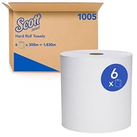 Toallas De Papel Scott Essential De Alta Capacidad, 6 Rollos