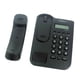 thumbnail image 4 of Teléfono fijo con cable TelPal, identificador de llamadas, pantalla LCD, negro, 4 of 6