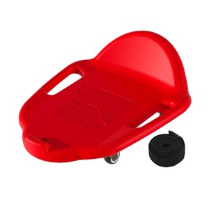 Ioensy - Scooter Board Con Maneja El Tablero De Scooter De Cuatro Ruedas Para Park Home Backyard Red