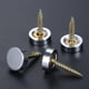 thumbnail image 2 of Set 4 Tornillos Con Tapa Instalación Espejos Decorativos plateado 16mm, 2 of 4
