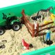 thumbnail image 3 of Cubo de basura sensorial AGENTLAN Farm con arena de juego para niños pequeños de 3 a 8 años, 3 of 6