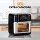 thumbnail image 5 of Horno Freidora Crisp 10 L + Molde de Silicona Negro, 5 of 8